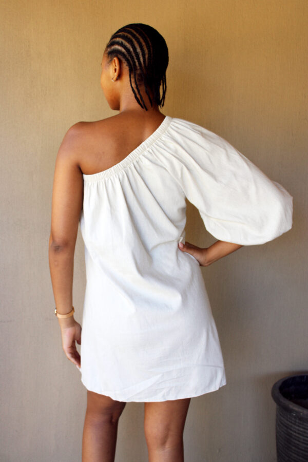 1-arm-Linen Dress - Image 5